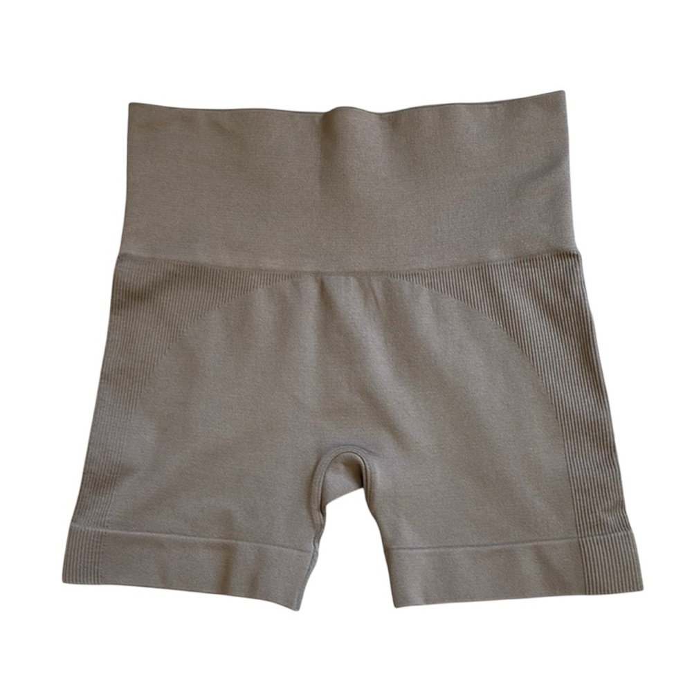 Set Active Tan Biker Shorts